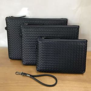 Borse Intrecciate da Uomo per il Lavoro e l'Uso Quotidiano, Borsa a Tracolla alla Moda, Borse Casual per Cellulare dai Mercati Online Cinesi - Product Image 2