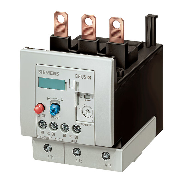 S I E M E N S 3RU5146-4HB0 Thermal Overload Relay 45-63A Class 10 Motor Protection IP20 up to 690V AC 50/60Hz