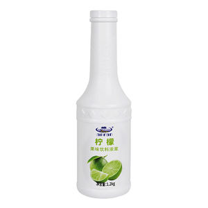 Jugo de limón, tienda de té de la leche, jugo concentrado especial, bebida, <span class=keywords><strong>sabor</strong></span> a fruta, pulpa original gruesa, concentrado de jugo de limón, 1,2 kg - Product Image 1