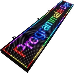 Đầy đủ màu sắc ngoài trời P10 đầy đủ màu sắc RGB <span class=keywords><strong>LED</strong></span> văn bản <span class=keywords><strong>LED</strong></span> dấu hiệu lập trình <span class=keywords><strong>LED</strong></span> Scrolling màn hình - Product Image 4