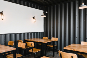 Bureau et magasin modulaires <span class=keywords><strong>de</strong></span> luxe en conteneurs d'acier avec design écologique, solutions rapides d'installation pour kiosques <span class=keywords><strong>de</strong></span> café - Product Image 5