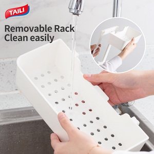 Taili, toallero de papel de película de plástico multifunción, organizador de almacenamiento, estante de <span class=keywords><strong>pared</strong></span> de <span class=keywords><strong>cocina</strong></span> para el hogar, accesorio - Product Image 3