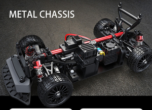 Auto RC MJX <span class=keywords><strong>Hyper</strong></span> Go 14304, Escala 1/14, Alta Velocidad, Sin Escobillas, Auto de Derrape RC, Simulación de Camioneta Todoterreno con ESC Independiente - Product Image 4
