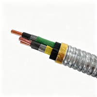 Cable ESP de Cobre QYHEQY Resistente a Altas Temperaturas, Aislamiento EPDM, Anticorrosión por Aceite y Gas, Clasificación IP65 para Aceite Pesado