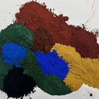 Pigment d'oxyde de fer: résistant à la lumière, résistant aux produits chimiques pour les revêtements industriels, les matériaux de construction, les encres à béton et le ciment