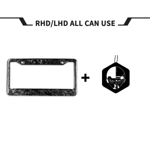 Cadre de plaque d'immatriculation de voiture en Fiber de carbone forgé de haute qualité aux États-Unis et au Canada - Product Image 3