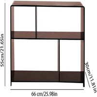 Étagère à livres nordique en acrylique, bibliothèque du sol au plafond, étagère de rangement créative multi-niveaux pour salon et canapé