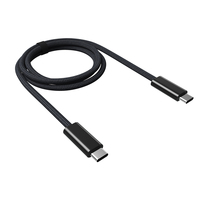 Câble USB4 40 Gbps Gen3 ultra fin, câble USB-C pour Thunderbolt 4 PD 240W 8K HD Tipo C USB 4
