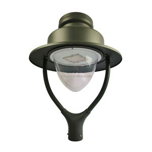 Farola de Estilo Europeo, Iluminación de Parque de Aluminio, Farola Victoriana LED de 60W para Jardín Residencial, Cabezal de Lámpara con Corona - Product Image 2