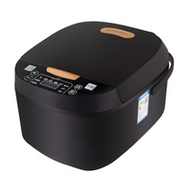 5.1-6.0L Pengontrol Waktu Digital Rice Cooker Layar LED Pemanas Bawah Panci Sasis Paduan Aluminium Multi-Fungsi 900W Listrik