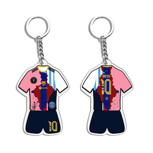 Portachiavi in Acrilico Personalizzabile con Logo Stampato per Tifosi di C Roneymar, Souvenir Calcistico - Product Image 6