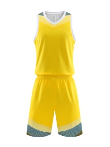 Conjuntos de uniformes de ropa deportiva de baloncesto de nuevo diseño para hombres-Pantalones cortos de verano informales y Jersey de talla grande transpirable y fresco - Product Image 4
