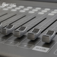 Consola de Mezclas Accuracy Pro Audio DM16PRO de 16 Canales Mezclador de Audio para Grabación en Estudio y Actuaciones en Vivo