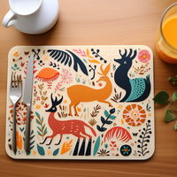 Tapis de bricolage en silicone antiadhésif, tapis de bain, tapis de coloriage en silicone, tapis de table en silicone épais pour enfants avec impression personnalisée