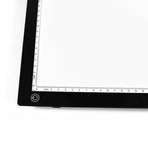 Kotak lampu pelacak bantalan LED A4, kotak lampu pelacak papan USB, lampu grafis meja dapat disesuaikan kecerahan tato gambar - Product Image 3