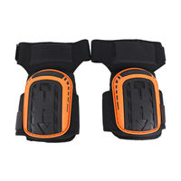 Genouillère réglable à double sangle anti-collision avec fermeture auto-agrippante pour la protection et la stabilité des articulations, idéale pour le travail et les sports de plein air