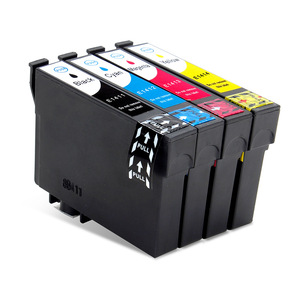 Cartouches d'encre MEOffice T1411 T1412 T1413 T1414 compatibles avec les imprimantes Epson, impression numérique, encre pigmentée complète - Product Image 1