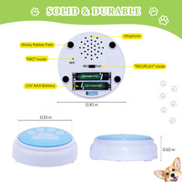 Boutons sonores enregistrables pour chiens, clairs et faciles à utiliser, pour la communication et l'entraînement des animaux de compagnie, jouets promotionnels, fonctionnant sur piles