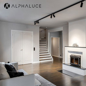 Alpha đường sắt hệ thống chiếu sáng Nhà cung cấp DC48V LED có thể điều chỉnh theo dõi ánh sáng COB LED theo dõi ánh sáng tập trung - Product Image 5