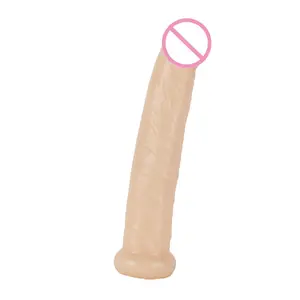 On-line giocattoli del sesso di massa prezzo artificiale del pene realistico cazzo reale di sensibilità della pelle Del Sesso Maschile Dildo per le donne femminile