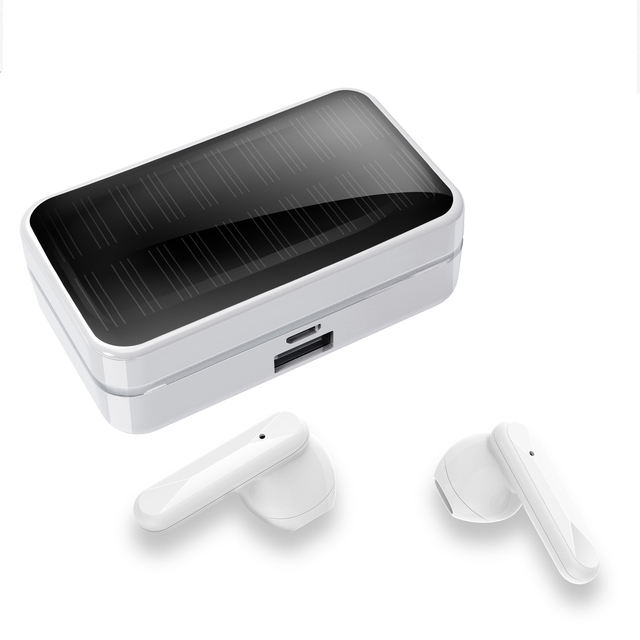 Factory Price 1200mAh Bluetooth Sports Headset HSP/HFP/A2DP/AVRCP True Wireless Square Shape Headphone With Charging Case