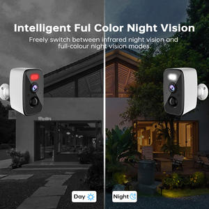 3MP 3MP HD Mini güneş kamera hareket algılama 24/7 Online IP66 su geçirmez renk gece görüş Wifi güneş kamera - Product Image 4