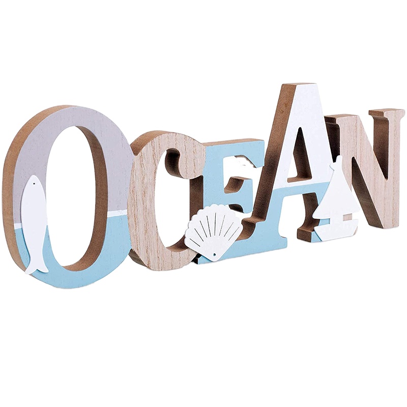 HOYE ремесла морской тематики пляжный Декор деревянные пляжные знаки для домашнего декора