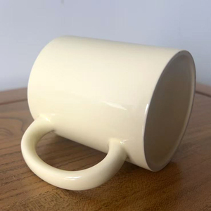 Tasse en céramique écologique de 11 oz avec poignée, style crème, sublimation, changement de couleur, impression par transfert thermique, surface mate, <span class=keywords><strong>composition</strong></span> - Product Image 3