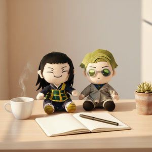 Figurines d'anime de style japonais Jujutsu, peluche, poupée assise, Nanami Kenjirou, <span class=keywords><strong>Aoyama</strong></span> Yoshiteru, peluche douce, poupée d'anime pour cadeaux - Product Image 1