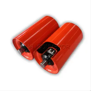 High Quality Industrial Material Belt Conveying Steel Trough Conveyor Idler Roller For Mining