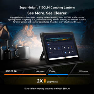 Oscal Spider <b>10</b> Rugged <b>Tablet</b> Night Vision 11'' G81 8+256GB 20000mAh 60HZ Refresh rate 8GB 256GB NFC Pad 13MP Rear <b>Tablet</b> PC - Product Image 6
