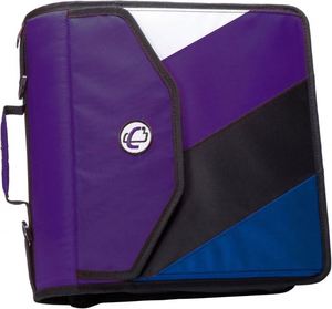 ซิปบินเดอร์ขนาดโรงงานพร้อมห่วงรูปตัว D 3 ห่วง ขนาด 4 นิ้ว ยี่ห้อ Case-it Factory Wholesale พร้อมแฟ้ม 5 ช่อง สีแดง - Product Image 1