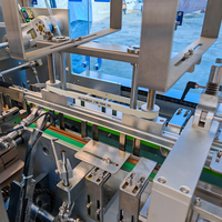 Machine de manutention et d'emballage entièrement automatique à grande vitesse, 70 boîtes/min, pour aliments, en-cas et biscuits