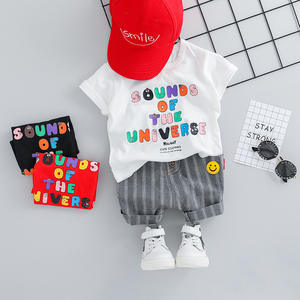 T-shirt per bambini per neonati e bambini all'ingrosso semplici pantaloni Harem per bambini in Nepal che indossano mutandine Set di moda per bambini - Product Image 4