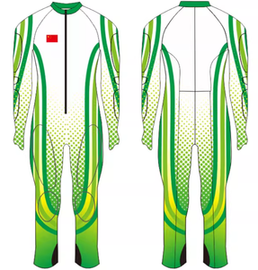 Conception personnalisée d'un ensemble confortable coupe-vent imperméable et de patinage <span class=keywords><strong>alpin</strong></span> Impression en couleur Ensemble une pièce respirant pour le <span class=keywords><strong>ski</strong></span> - Product Image 1