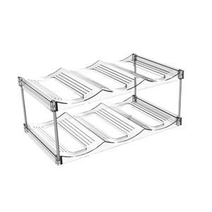 Étagère à chaussures de cuisine moderne à quatre niveaux, transparente, amovible, pliable, écologique, avec <span class=keywords><strong>rangement</strong></span> empilable - Product Image 5