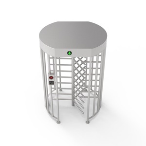 Chống-Pinch Một Cửa & Hai Cửa Truy Cập Nhà Tù An Ninh RFID Thẻ và Dấu Vân Tay Kiểm Soát Truy Cập Dome Chiều Cao Đầy Đủ cửa quay Cửa - Product Image 3