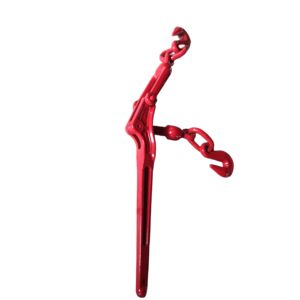 Màu đỏ tráng hợp kim thép tải chất kết dính thả giả mạo loại đòn bẩy cho xe tải và nâng các ứng dụng vật liệu nhựa bao bì carton - Product Image 3