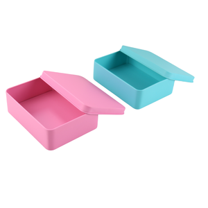 Wholesale colorful Big Square Metal Packaging Container Chocolate Biscuit Mooncake Tin Box