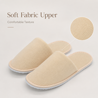 Chaussons jetables pour pédicure, en tissu éponge EVA, à bout fermé, antidérapants, pour spa, hôtel, salon, usage client et kits de voyage, vente en gros à prix abordable