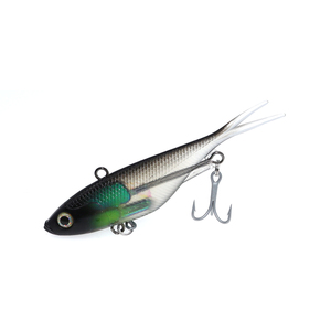 เหยื่อตกปลาแบบนิ่มชนิดมีสาย 95 มม. 115 มม. VMC 3X Hooks Through Wired Soft Vibra Lure PVC Soft Vibes Shads Fishing Soft Plastic Lure Soft Vibe Lure - Product Image 4