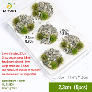 Matériel <span class=keywords><strong>de</strong></span> base pour modèles <span class=keywords><strong>de</strong></span> gravier miniature et <span class=keywords><strong>de</strong></span> gazon, pour diorama, maquette ferroviaire et construction <span class=keywords><strong>de</strong></span> scènes DIY - Product Image 2