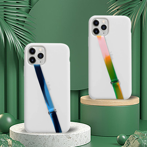 Ốp Điện Thoại Di Động Hiện Đại Đơn Giản Mới 2022 Dây Silicon Dây Đeo Cổ Tay Ốp Điện Thoại Di Động Dây Co Giãn Silicon - Product Image 1