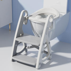 <span class=keywords><strong>Escalera</strong></span> Plegable de Plástico <span class=keywords><strong>para</strong></span> Bebés, Entrenador de Inodoro, Orinal en el <span class=keywords><strong>Baño</strong></span> - Product Image 4