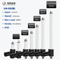 High Performance 6000N Linear Actuator Waterproof IP54 12V/24V for Rehabilitation Equipment Medical Chairs