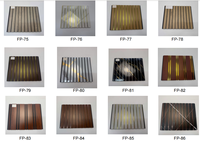 Panneaux muraux en PVC à design marbre et bois modernes pour l'installation hôtelière, grille de plafond en PVC, panneaux cannelés – Vente en gros 2026