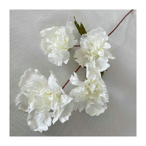 Fleurs artificielles en soie laiteuse blanche Queyiyi, 10 cm et moins, pour décorations de plafond de mariage, bouquets et arrangements floraux - Product Image 5