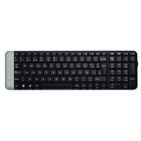 Asli Logitech K230 USB Nirkabel Keyboard untuk Windows XP / Vista / 8 / 7 Sistem Komputer