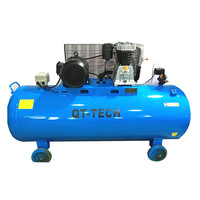 10HP 7.5KW piston compresseur d'air 500 litres réservoir courroie compresseur d'air itallian pompe