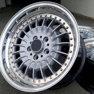 Juego de 3 Ruedas Forjadas Bku 5x120 de 16, 17 y 18 Pulgadas, Estilo TRX para <span class=keywords><strong>BMW</strong></span> E30 M3 E28 E34 <span class=keywords><strong>M5</strong></span> <span class=keywords><strong>E24</strong></span> M6 E46 - Product Image 4